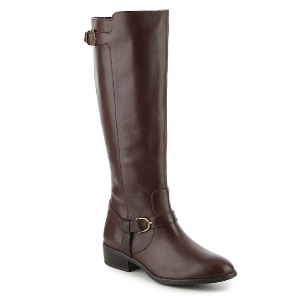 Lauren by Ralph Lauren Brown Margarite Riding Boot Size 8 - Perfect for Fall!
